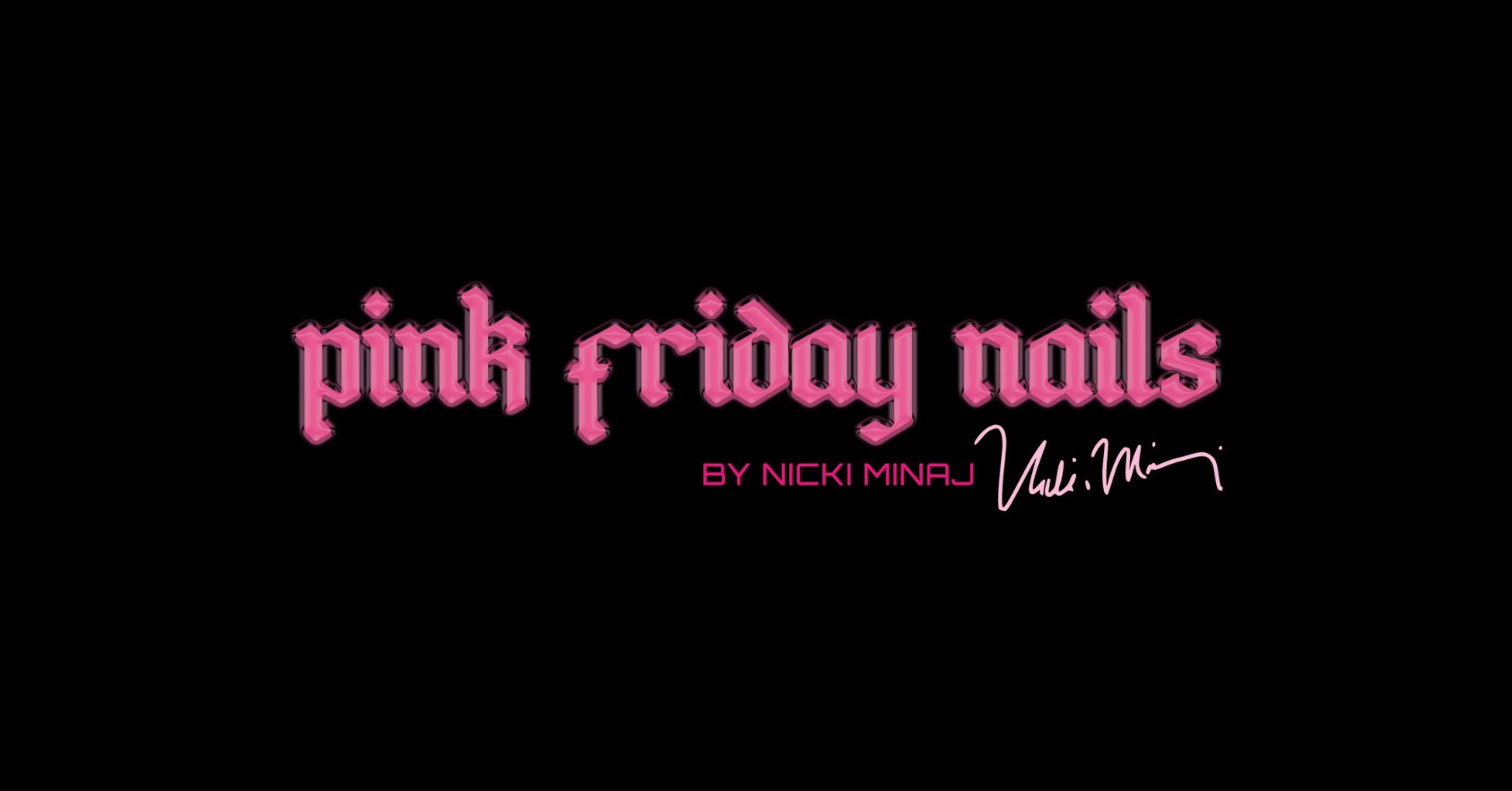 pink friday nails